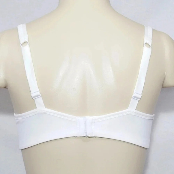 38D Warners 1298 Elements Of Bliss Wire-Free‎ Bra White NWT - Picture 3 of 3